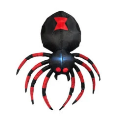 4 Foot Black Spider Halloween Inflatable - LED Lighted Yard Display