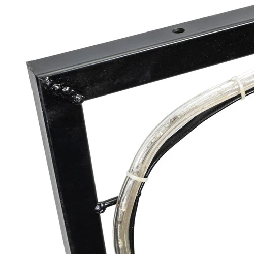 LED Rope Light Lifesize Standing Angel Motif - Lighted Silhouette - White And Yellow - 72 Inch - Image 5