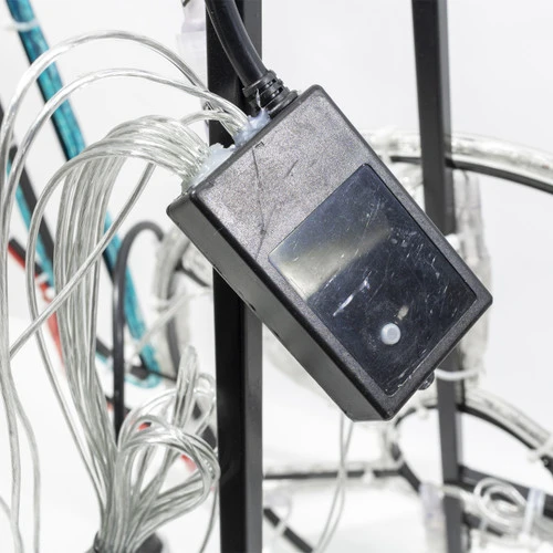 LED Rope Light Christmas Santa Train Motif - Lighted Silhouette - Multi-Color - 132 Inch - Image 7