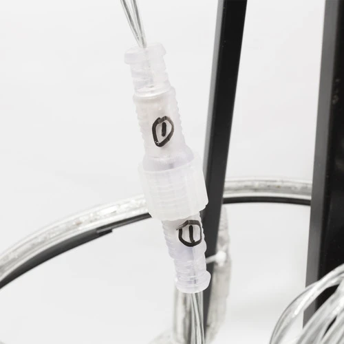 LED Rope Light Christmas Santa Train Motif - Lighted Silhouette - Multi-Color - 132 Inch - Image 9