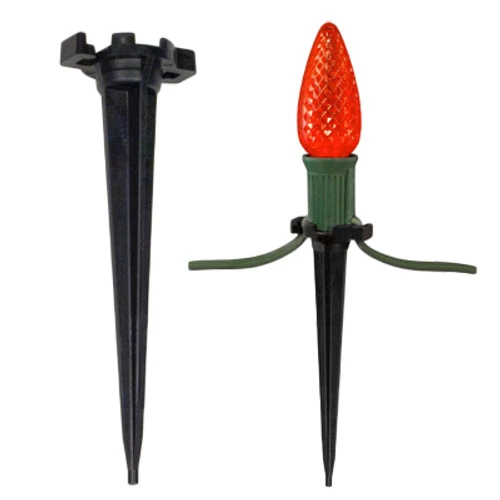 Ground-Level Christmas Light Stake (25 Pack) - Image 3