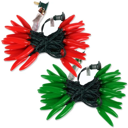 14 Foot Chili Pepper String Lights - Image 2