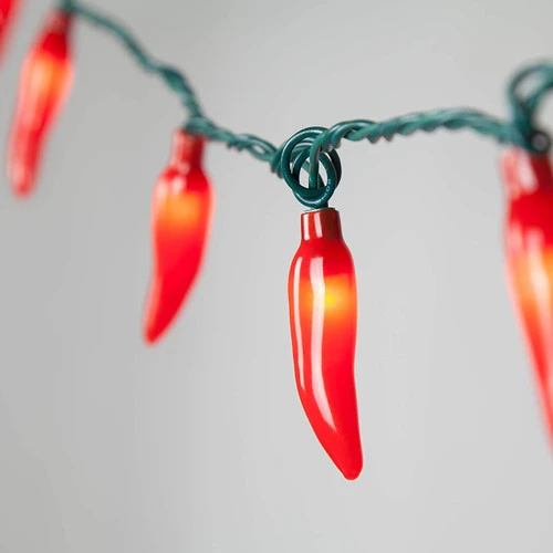 14 Foot Chili Pepper String Lights - Image 3