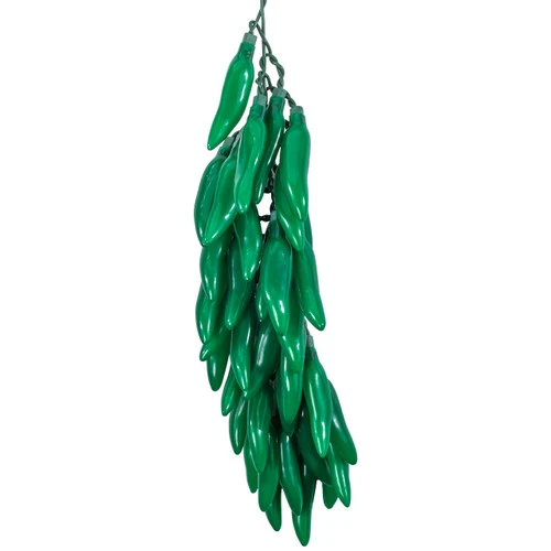 Chili Pepper Hanging Cluster String Lights - Image 6