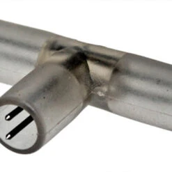 2 Wire 3/8 Inch Rope Light T-Connector (5 Pack)