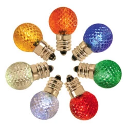 G20 LED Christmas Globe Light Bulbs (25 Pack)