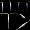Extendable 50 LED Icicle Bulb String Light Sets