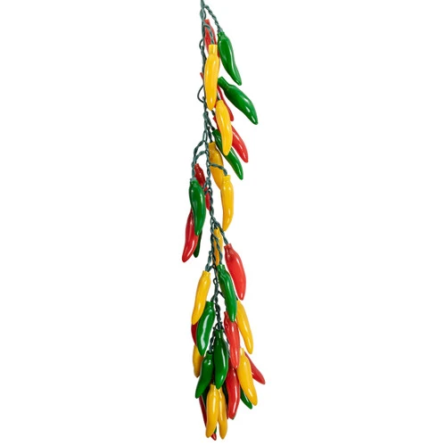 Chili Pepper Hanging Cluster String Lights - Image 2