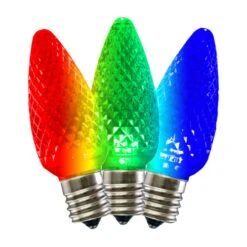 C9 LED Color Changing RGB Bulbs (25 Pack)