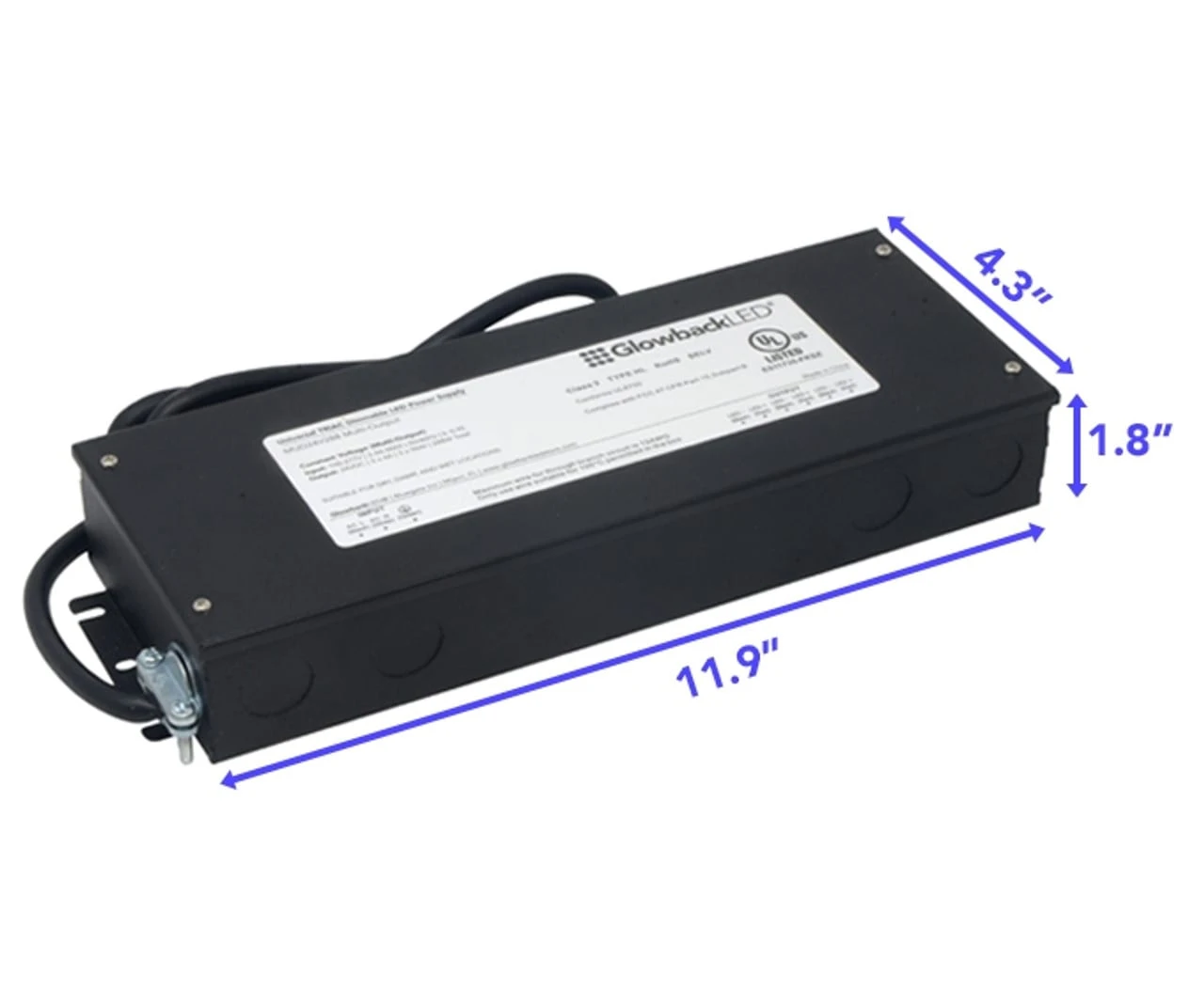 24V 3x96W 288W Universal Dimmable Electronic LED Driver - Image 2