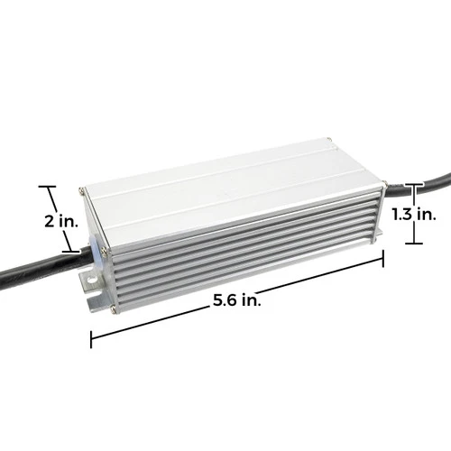 66 Volt RGB Color Changing Chasing LED PLC Rope Light Power Supply - 1.22 Amp - 80 Watt - Weatherproof - Image 4