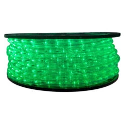 Green Pro Series LED Rope Light With Colored Tubing - 120 Volt - 148 Feet