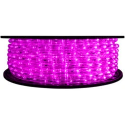 Fuchsia LED Rope Light - 120 Volt - 148 Feet