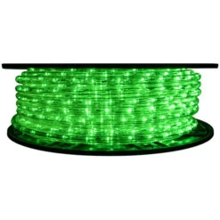 Green LED Rope Light - 120 Volt - 148 Feet