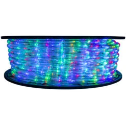 Multi-Color LED Rope Light - 120 Volt - 148 Feet