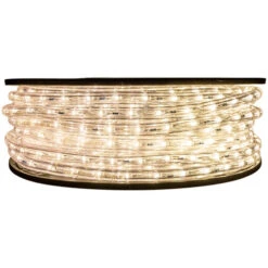 Warm White LED Rope Light - 120 Volt - Directional - 148 Feet