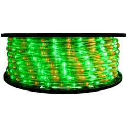 2 Color Red & Green LED Rope Light - 120 Volt - 148 Feet