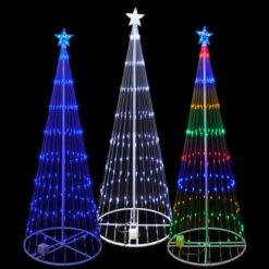 12 Foot LED Showmotion 3D Christmas Tree