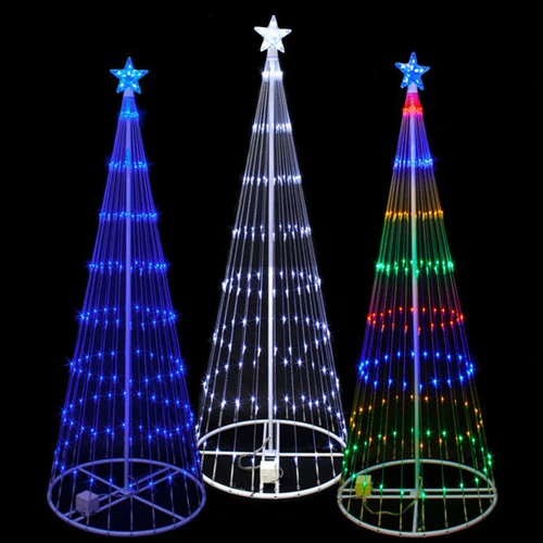 12 Foot LED Showmotion 3D Christmas Tree