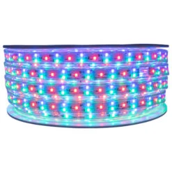 RGB Color Changing SMD LED Rope Light - 120 Volt - 65 Feet