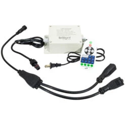 Outdoor Multi-Function Standard Duplex Plug Controller - Dimmer/Fader/Flasher - 120 Volt