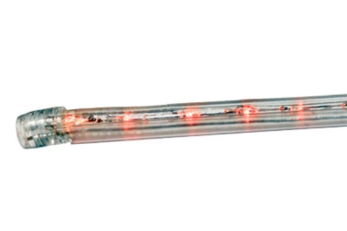 24 Inch X 3/8 Inch Rope Light Mounting Track - Clear PVC Channel (10 Pack) - 12/120 Volt - Image 3