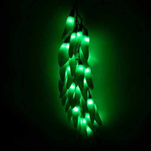 Chili Pepper Hanging Cluster String Lights - Image 7