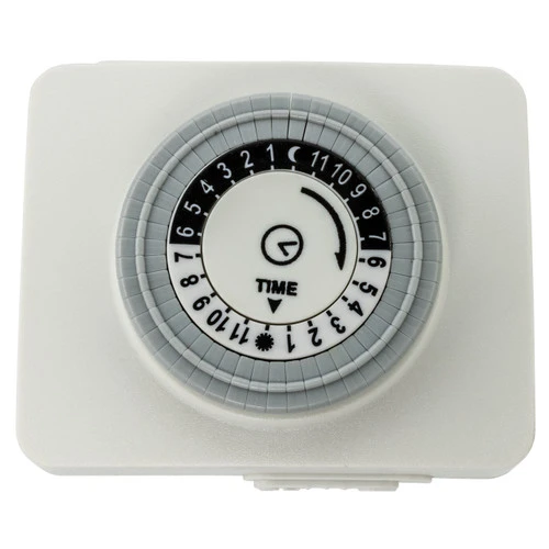 Indoor 24 Hour Plug In Mechanical Timer Outlet- 120 Volt - Image 2
