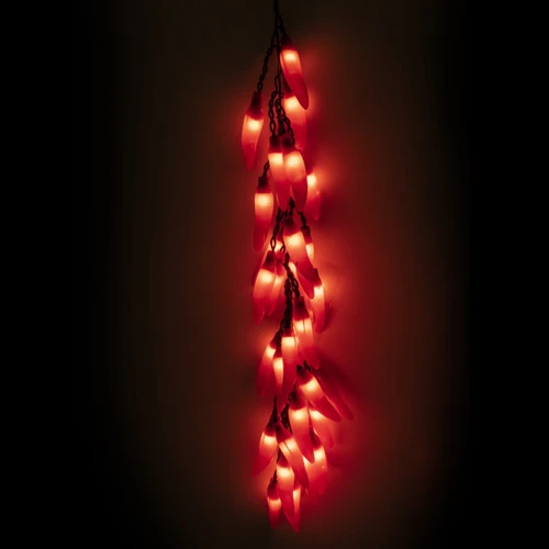 Chili Pepper Hanging Cluster String Lights - Image 5